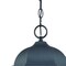 Homeroots 26 x 12.5 x 12.5 in. Telfair 3-Light Matte Black Hanging Light 398014 - alternate 4
